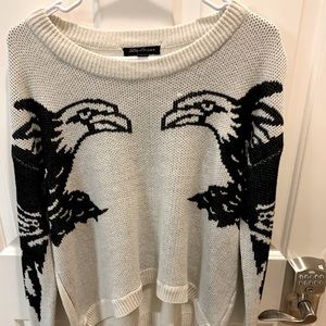 STREETWEAR SOCIETY Cropped Sweater | Size: Large